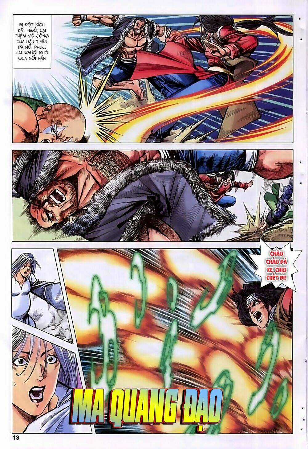 Song Hùng Kỳ Hiệp Chapter 222 trang 11