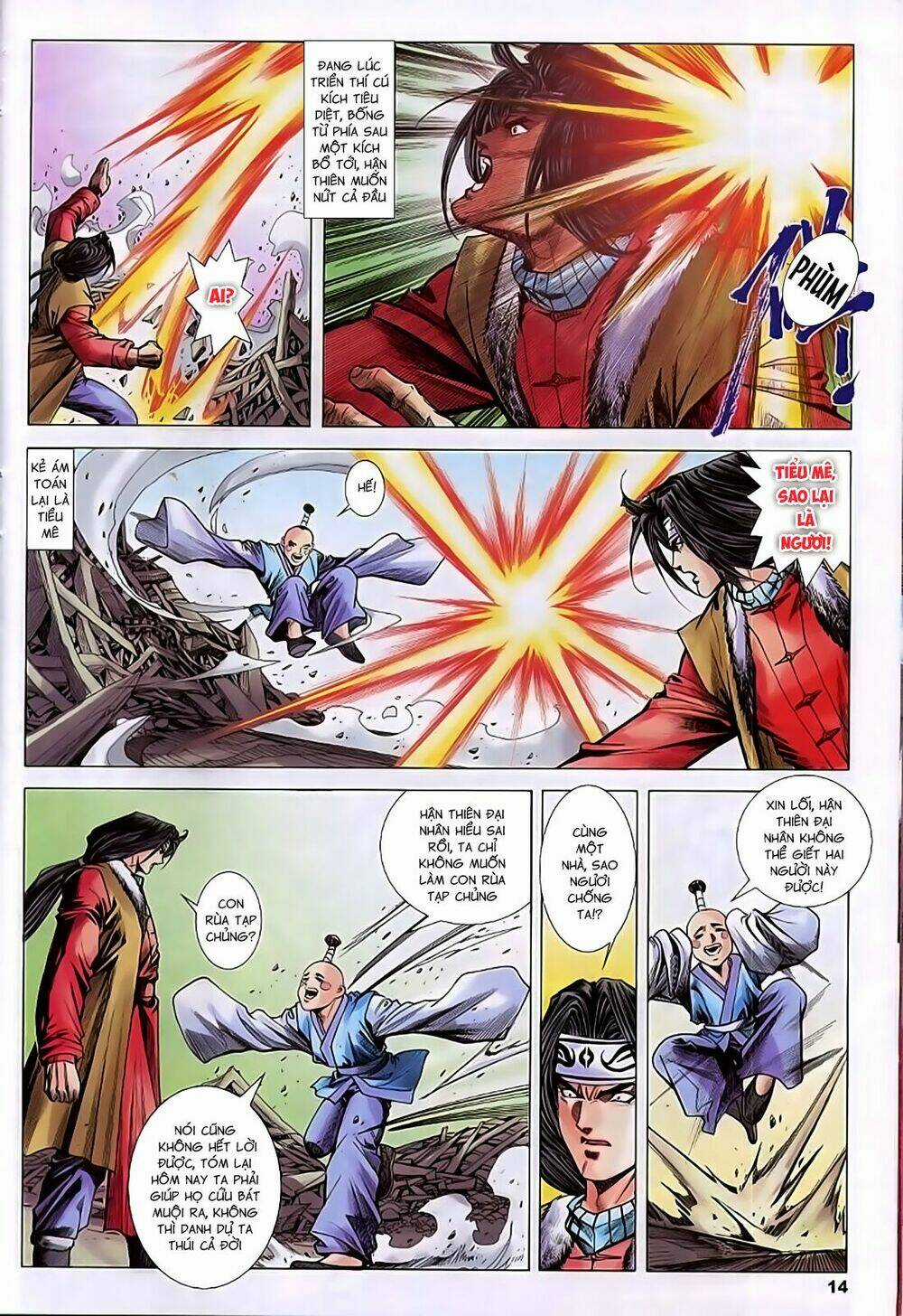 Song Hùng Kỳ Hiệp Chapter 222 trang 12