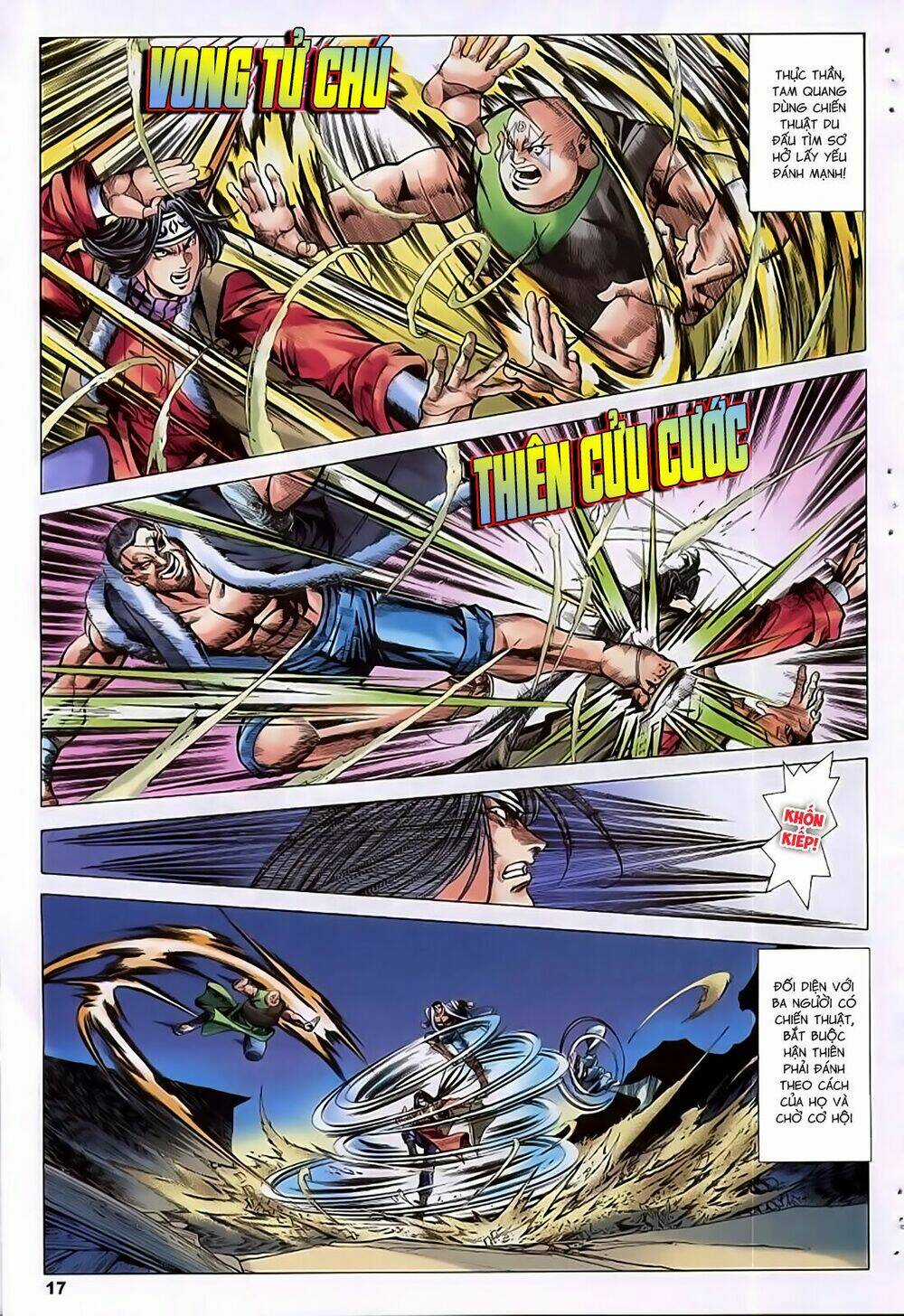 Song Hùng Kỳ Hiệp Chapter 222 trang 15