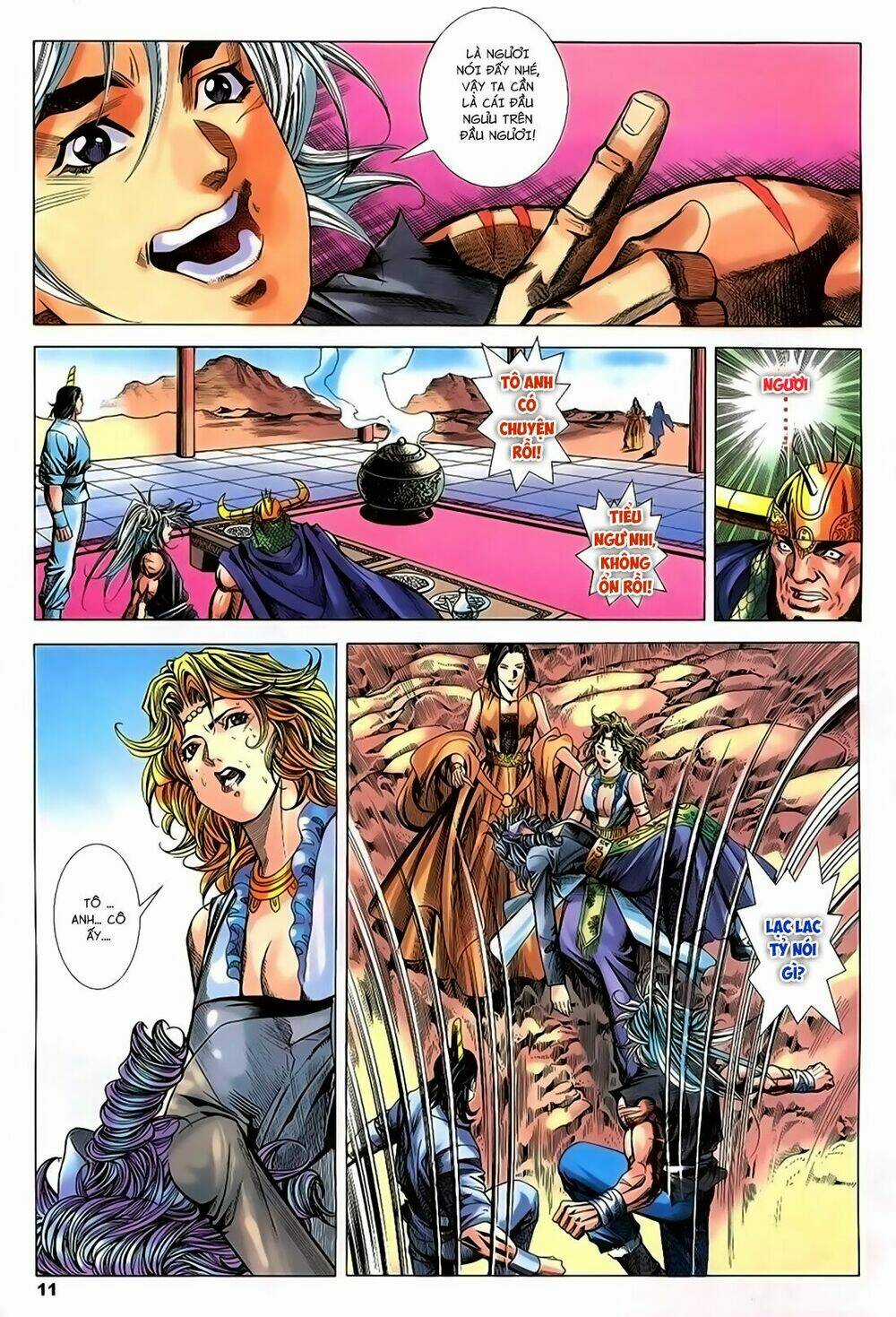 Song Hùng Kỳ Hiệp Chapter 223 trang 10