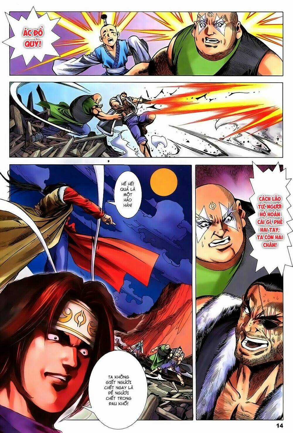 Song Hùng Kỳ Hiệp Chapter 223 trang 13