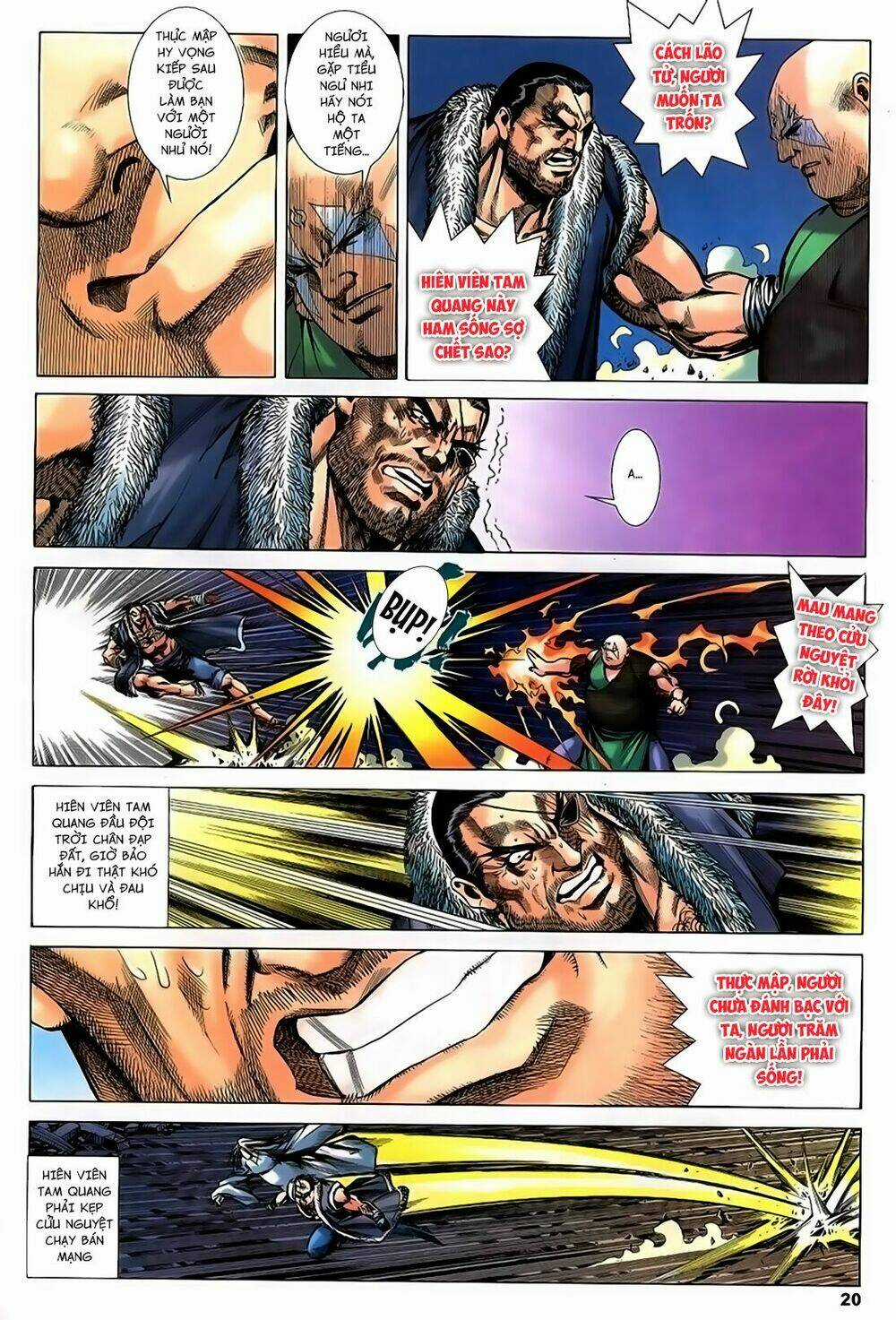 Song Hùng Kỳ Hiệp Chapter 223 trang 19