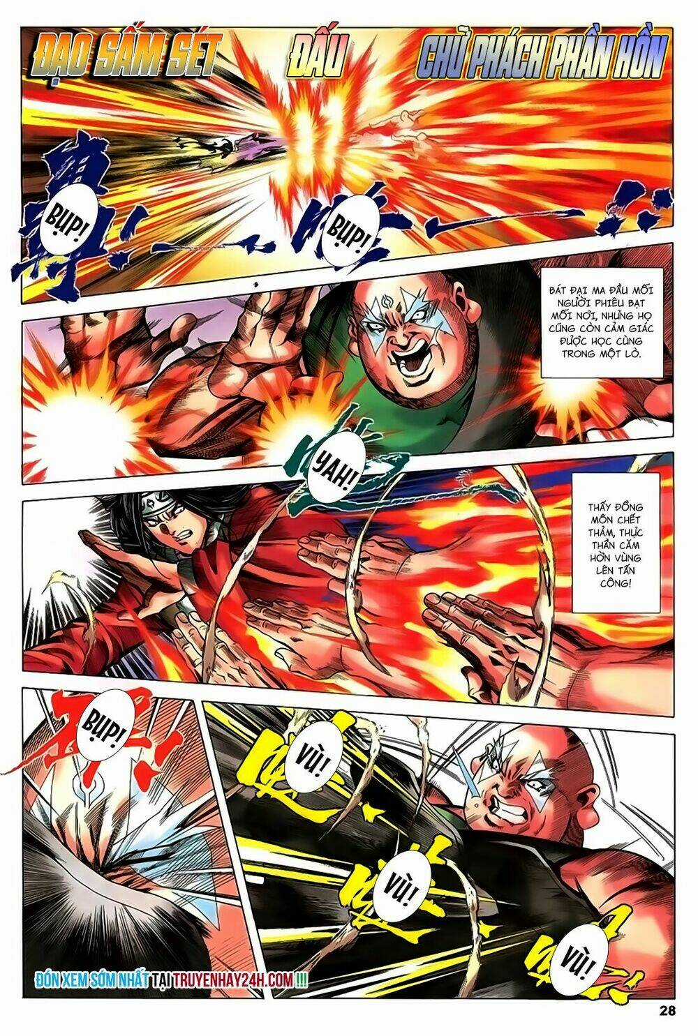Song Hùng Kỳ Hiệp Chapter 223 trang 28