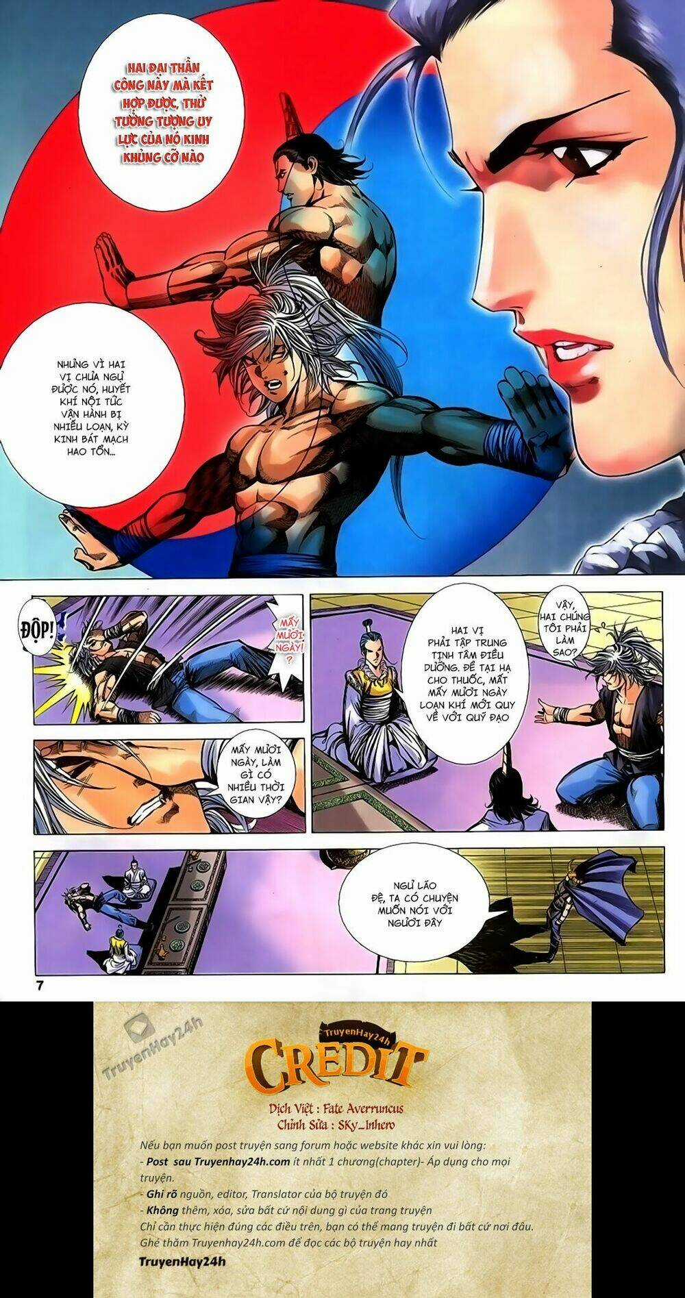 Song Hùng Kỳ Hiệp Chapter 223 trang 6