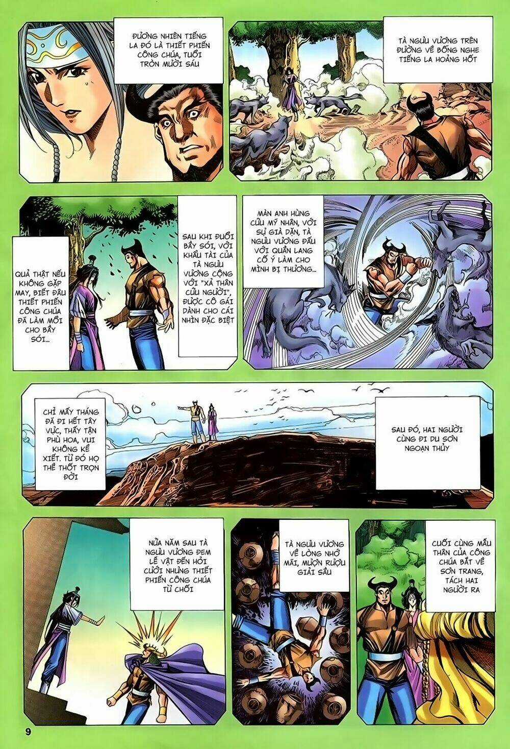 Song Hùng Kỳ Hiệp Chapter 223 trang 8