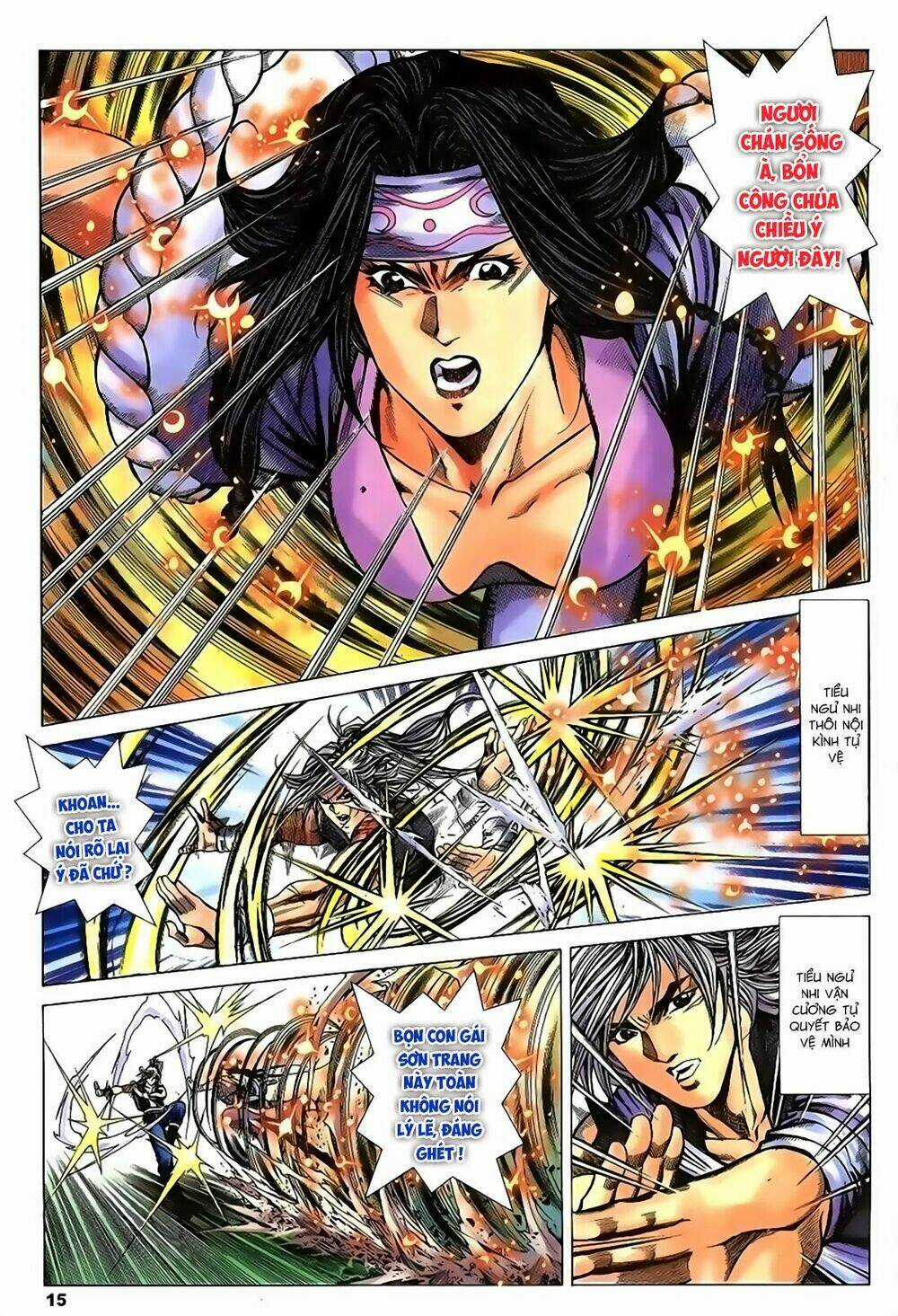 Song Hùng Kỳ Hiệp Chapter 224 trang 14