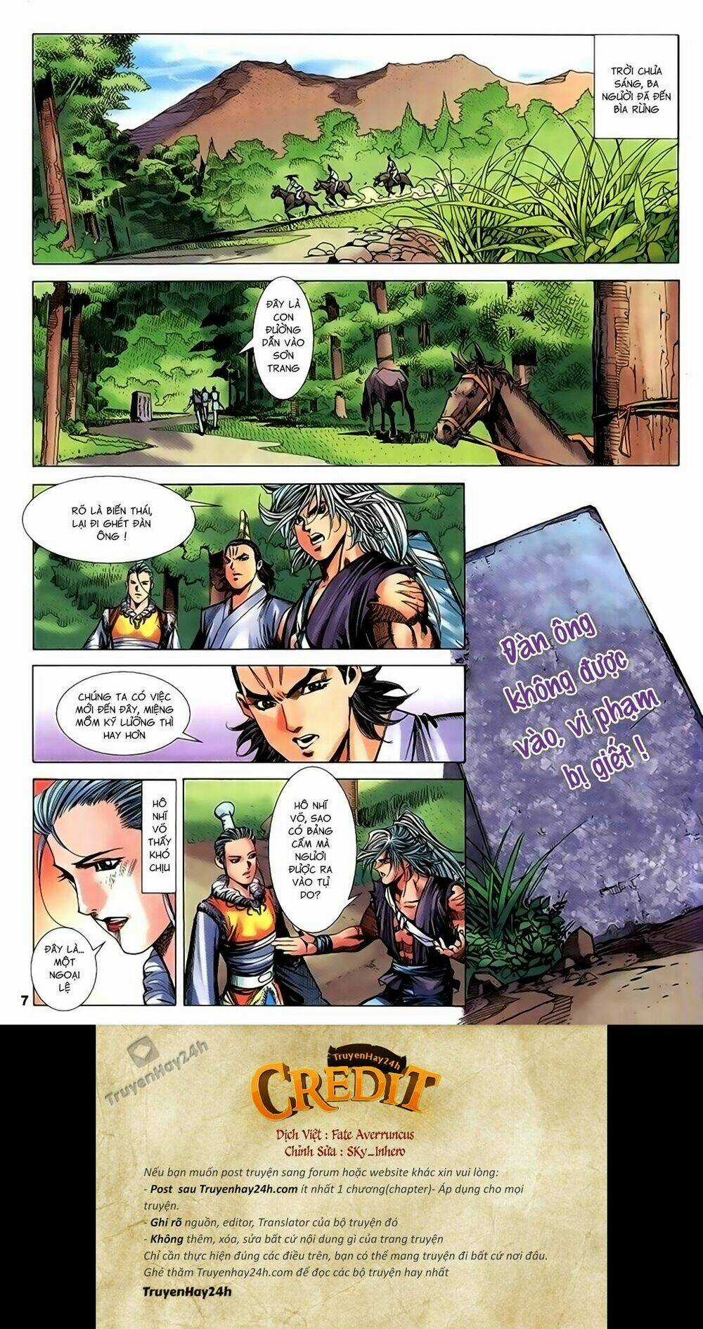 Song Hùng Kỳ Hiệp Chapter 224 trang 6