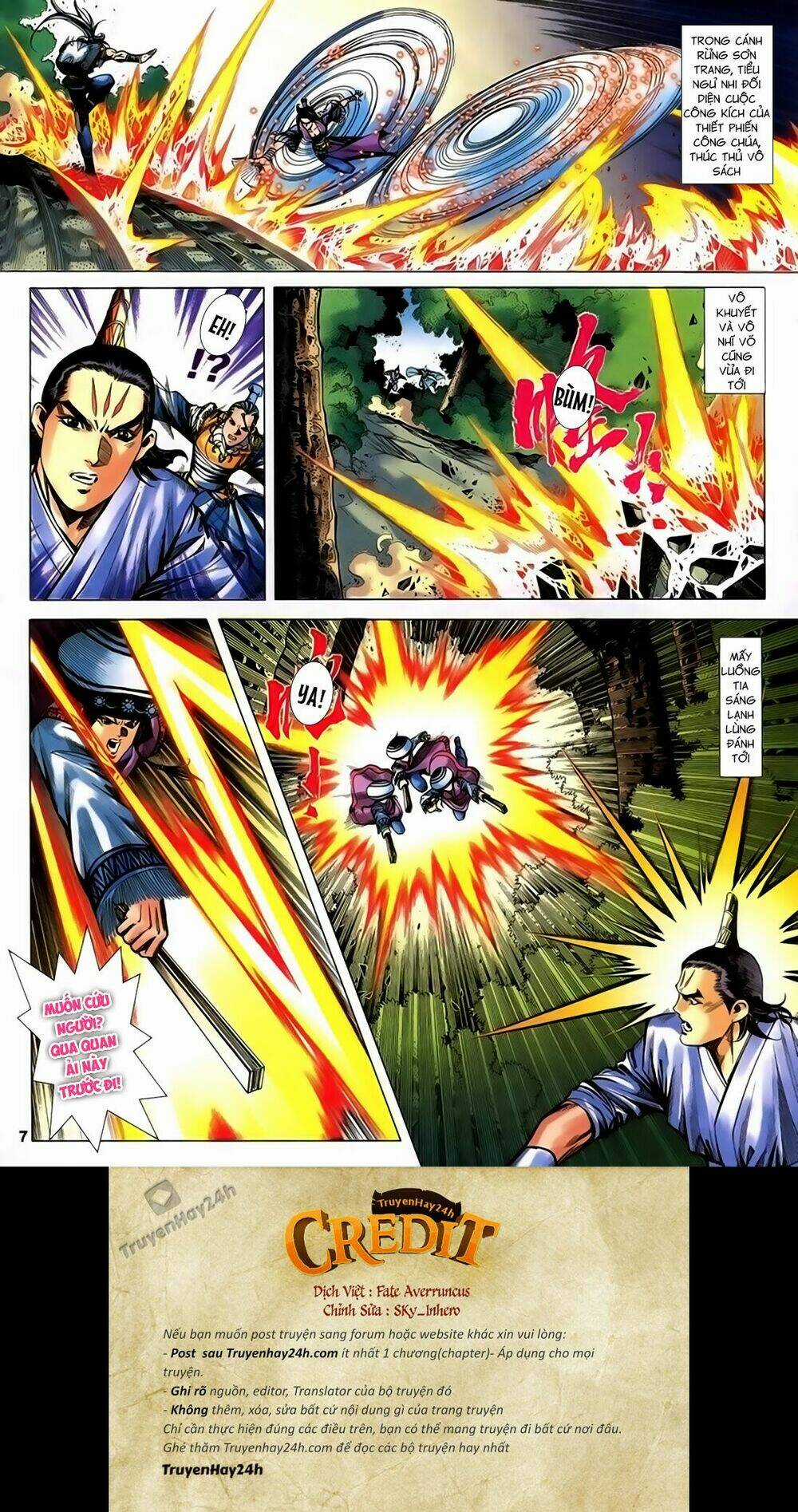 Song Hùng Kỳ Hiệp Chapter 225 trang 6