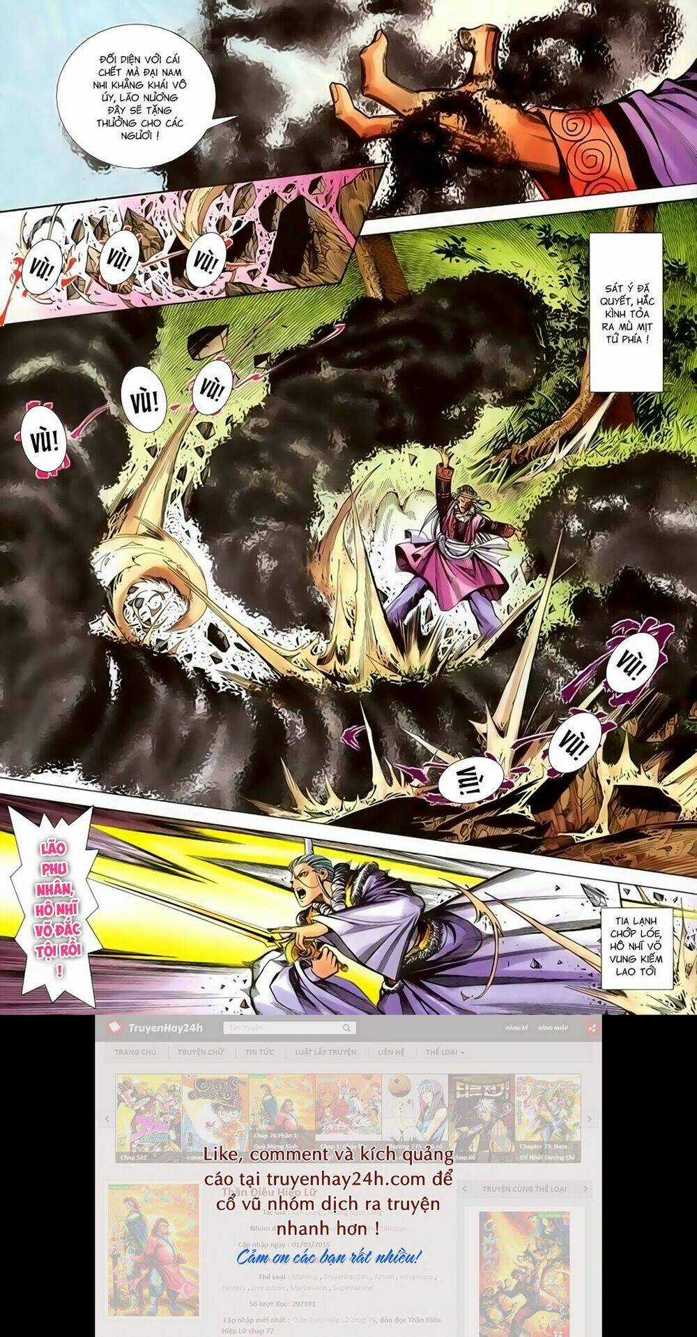 Song Hùng Kỳ Hiệp Chapter 226 trang 10