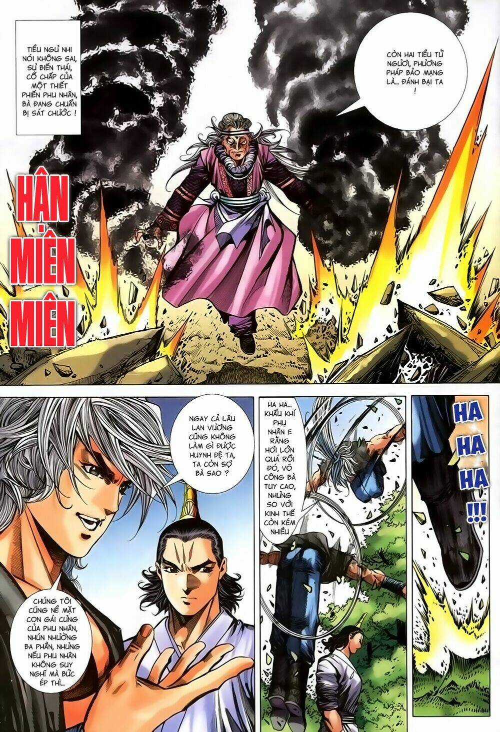 Song Hùng Kỳ Hiệp Chapter 226 trang 8