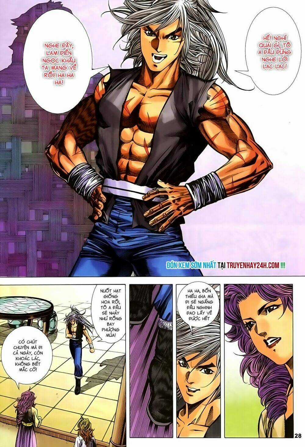 Song Hùng Kỳ Hiệp Chapter 228 trang 28