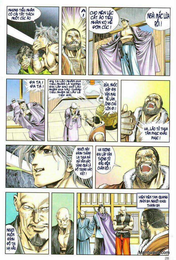 Song Hùng Kỳ Hiệp Chapter 23 trang 30