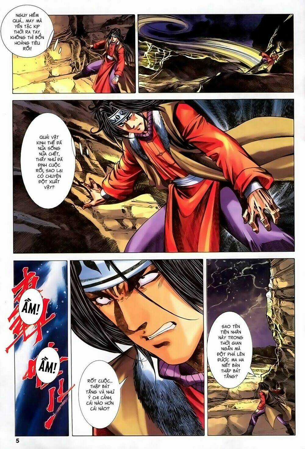 Song Hùng Kỳ Hiệp Chapter 232 trang 4