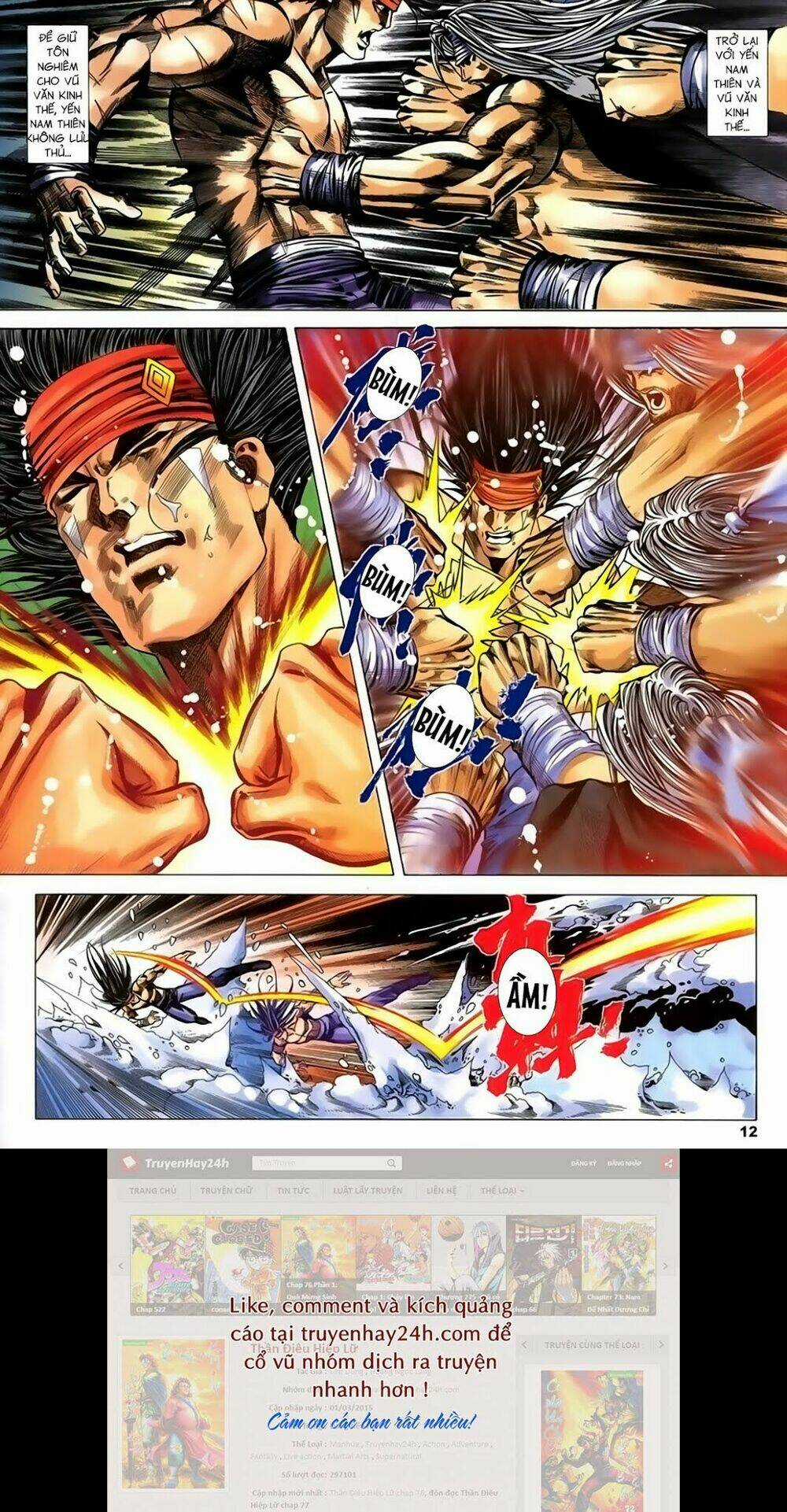 Song Hùng Kỳ Hiệp Chapter 234 trang 11