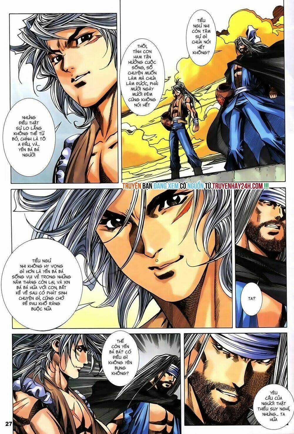 Song Hùng Kỳ Hiệp Chapter 240 trang 27
