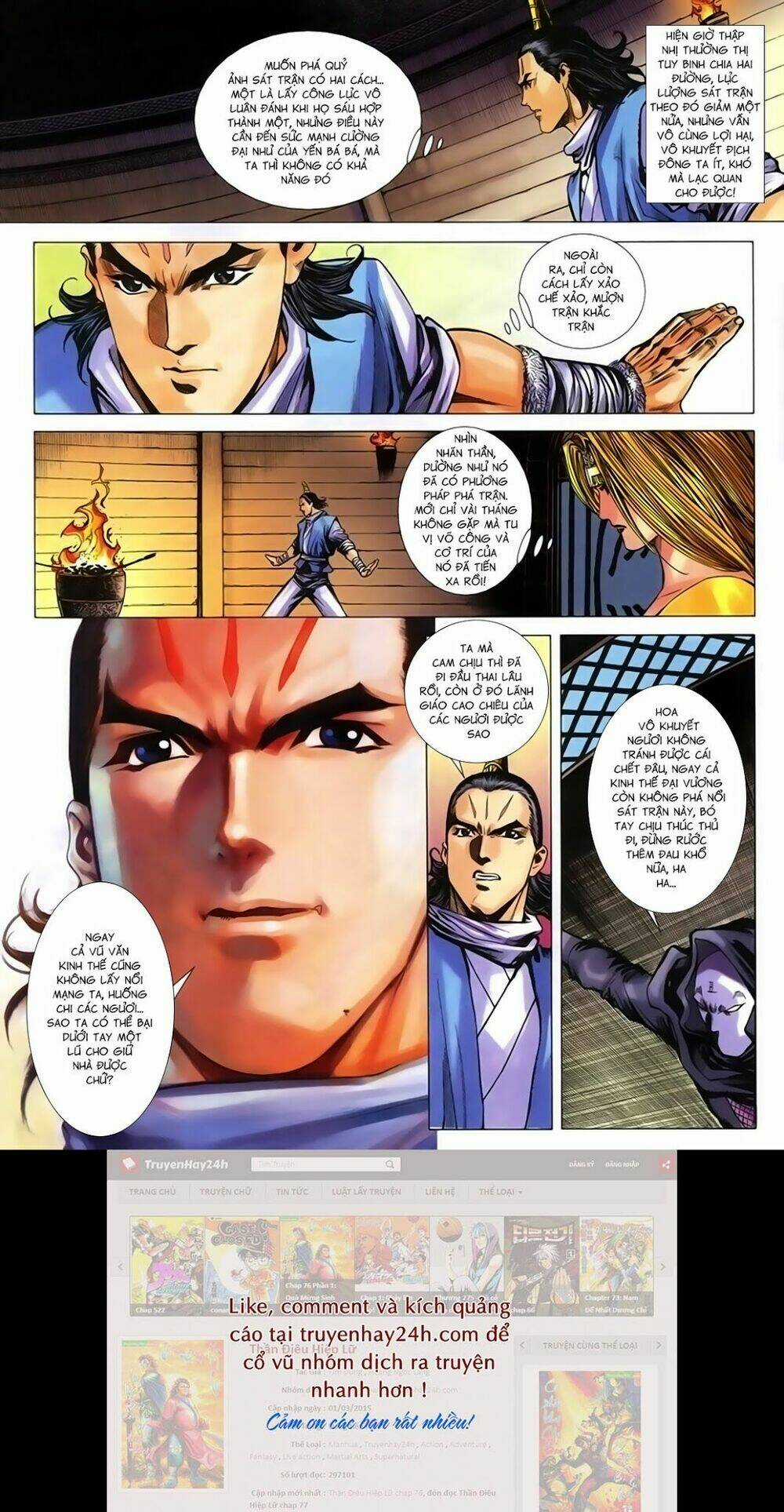 Song Hùng Kỳ Hiệp Chapter 240 trang 8