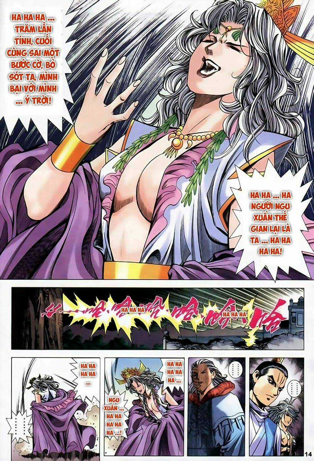 Song Hùng Kỳ Hiệp Chapter 246 trang 13