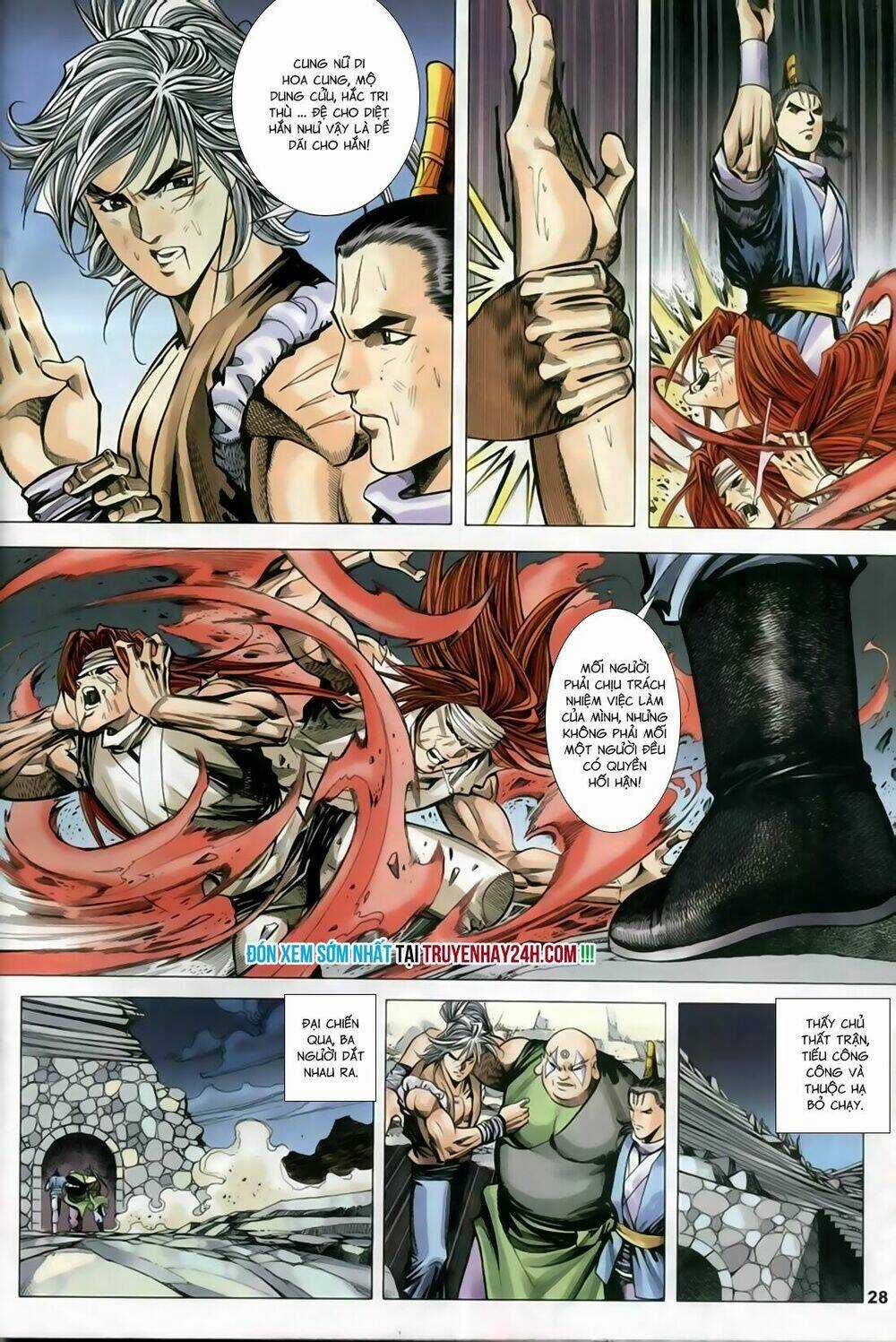 Song Hùng Kỳ Hiệp Chapter 254 trang 28