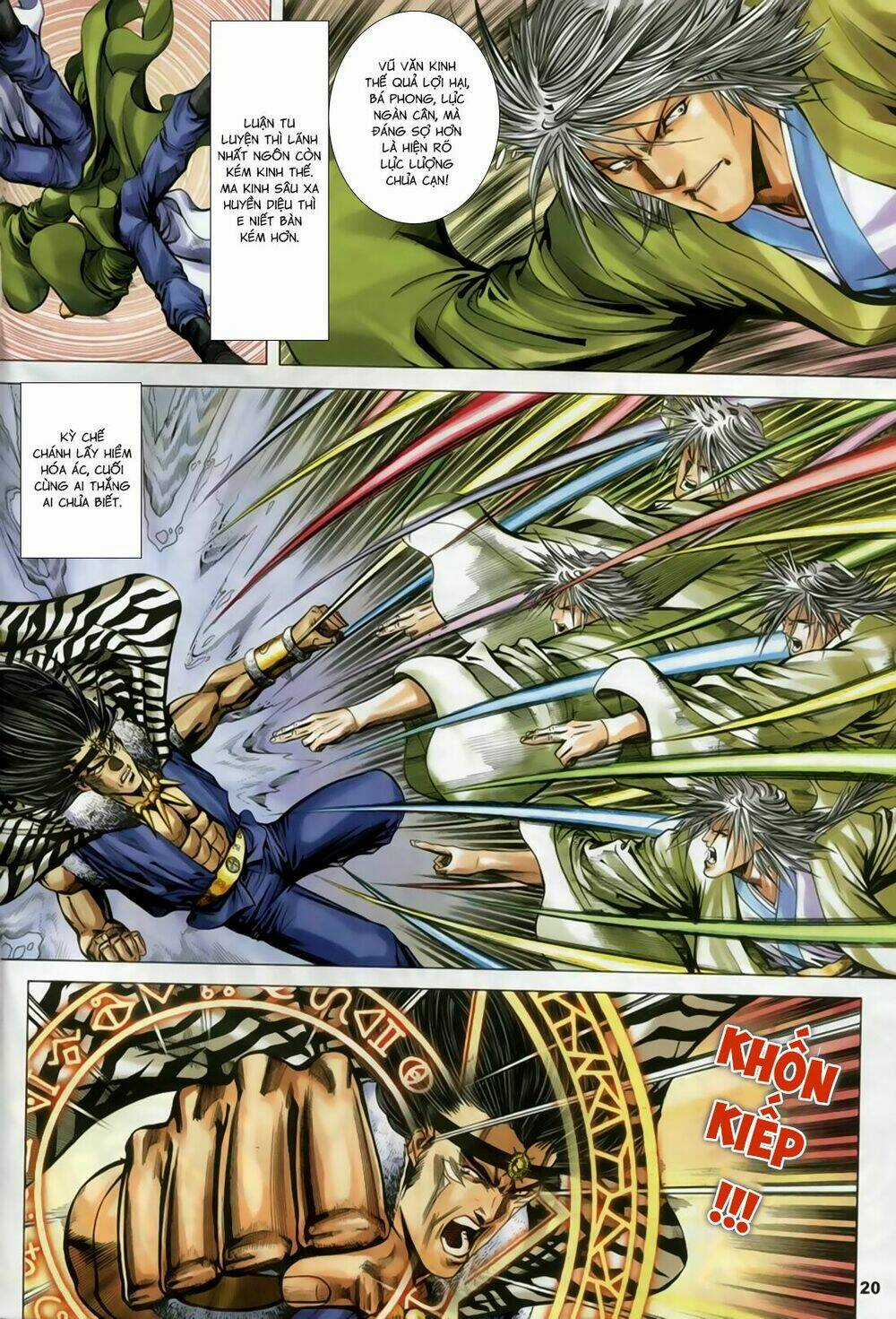 Song Hùng Kỳ Hiệp Chapter 256 trang 19