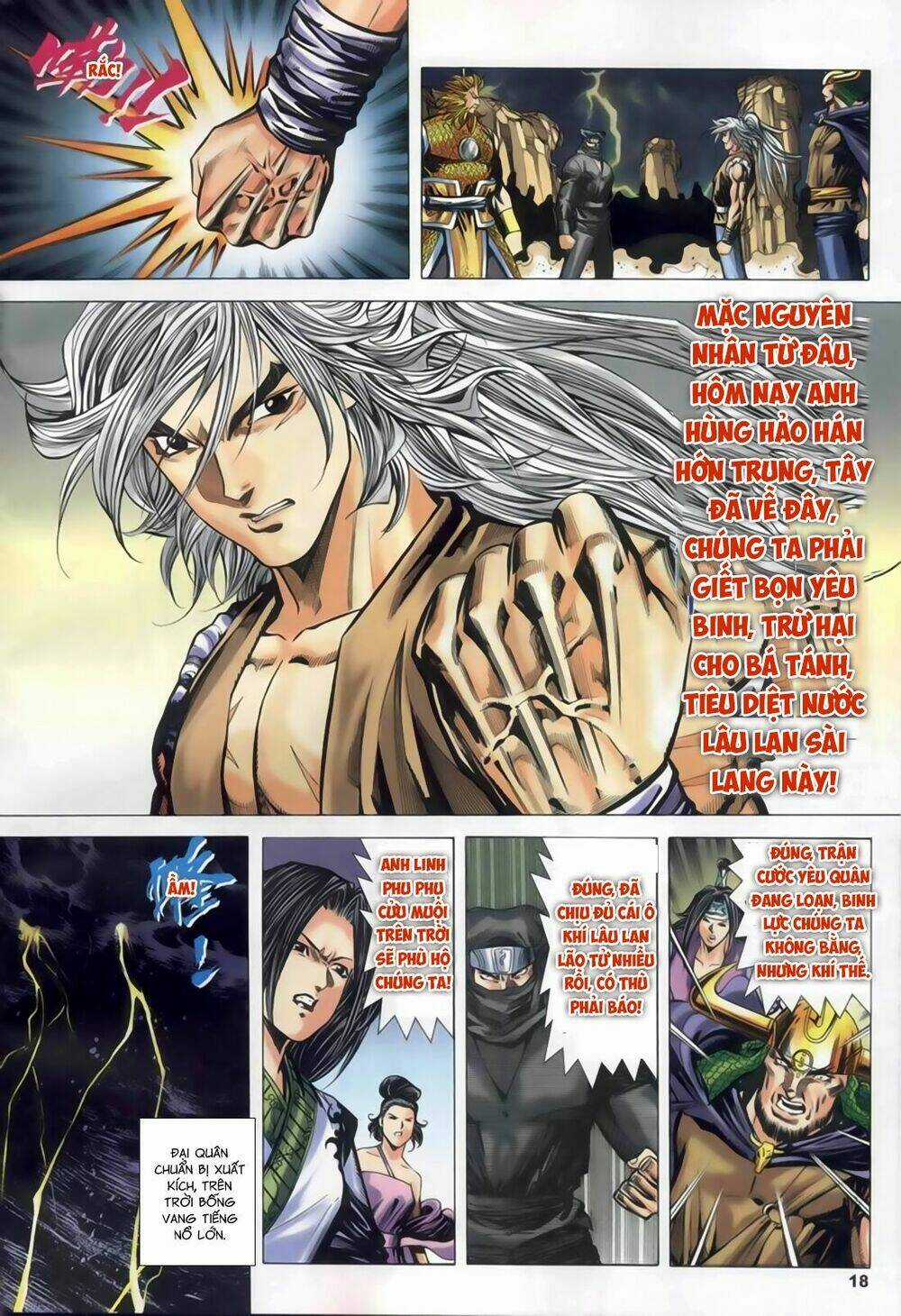 Song Hùng Kỳ Hiệp Chapter 257 trang 17