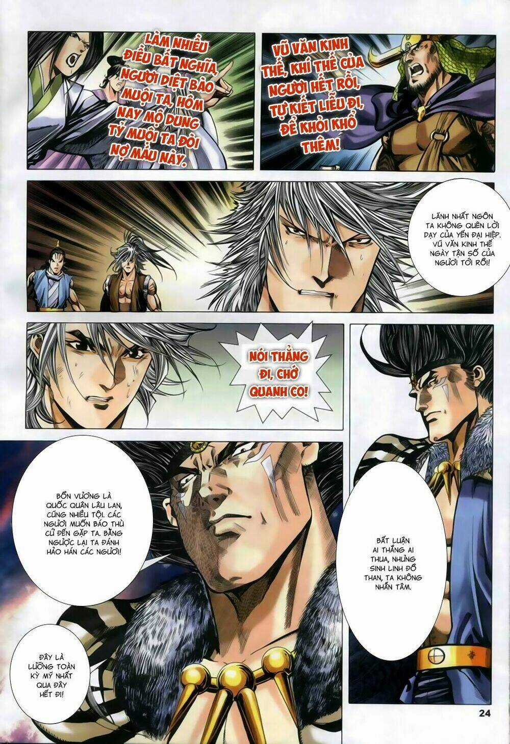 Song Hùng Kỳ Hiệp Chapter 257 trang 22