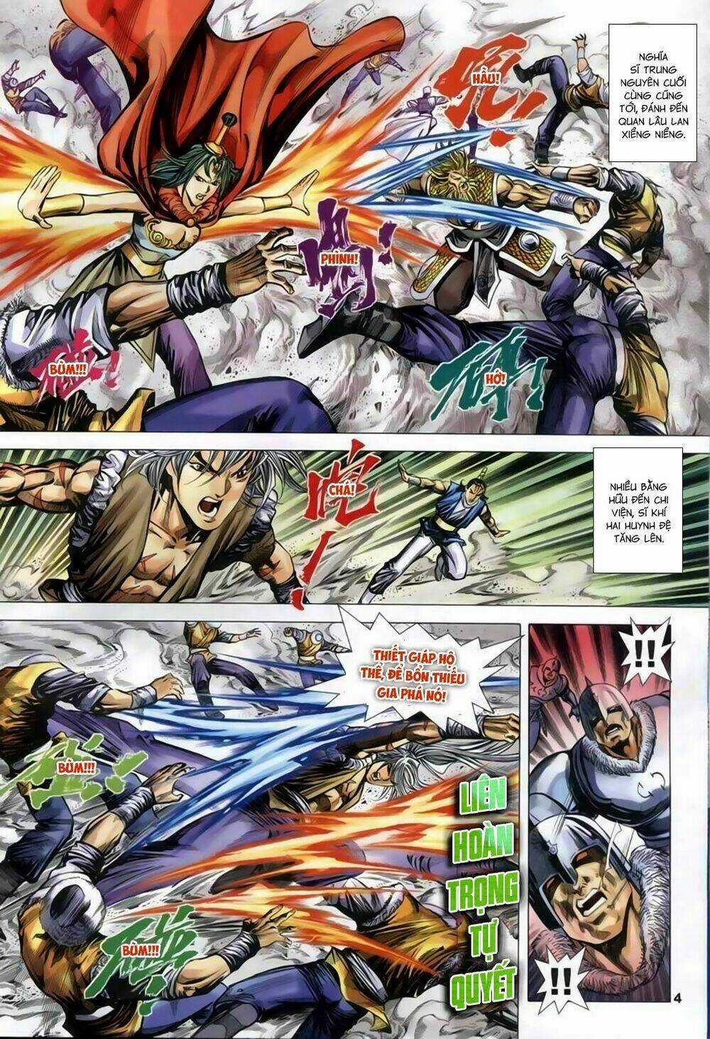 Song Hùng Kỳ Hiệp Chapter 257 trang 3