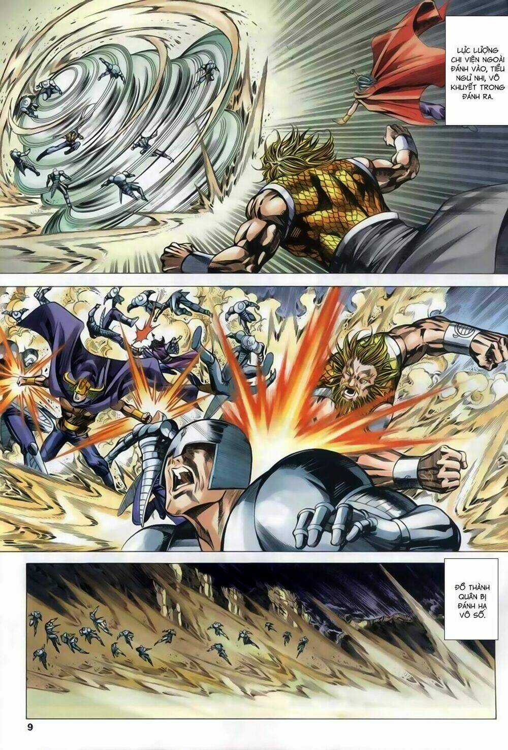 Song Hùng Kỳ Hiệp Chapter 257 trang 8