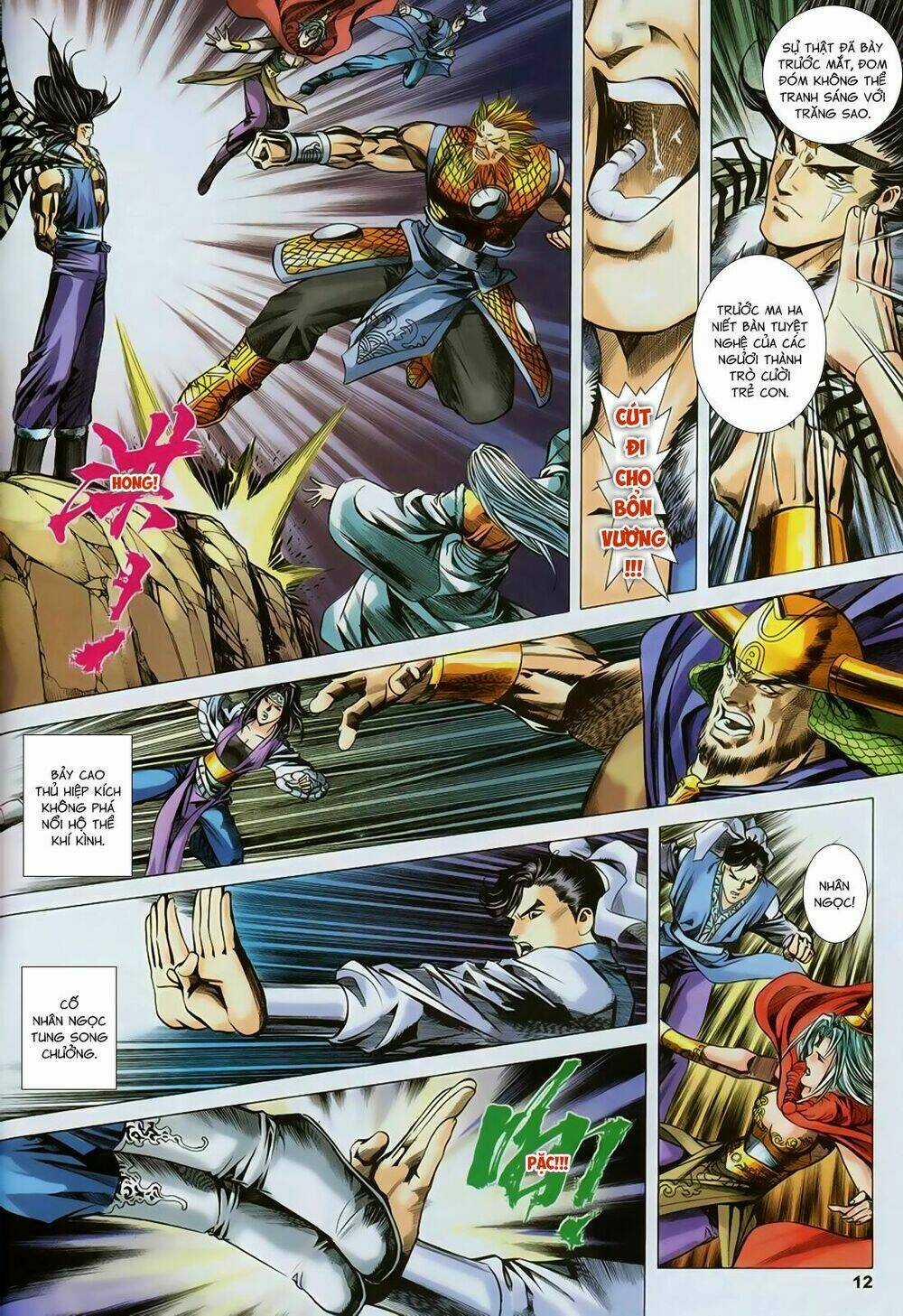 Song Hùng Kỳ Hiệp Chapter 258 trang 10