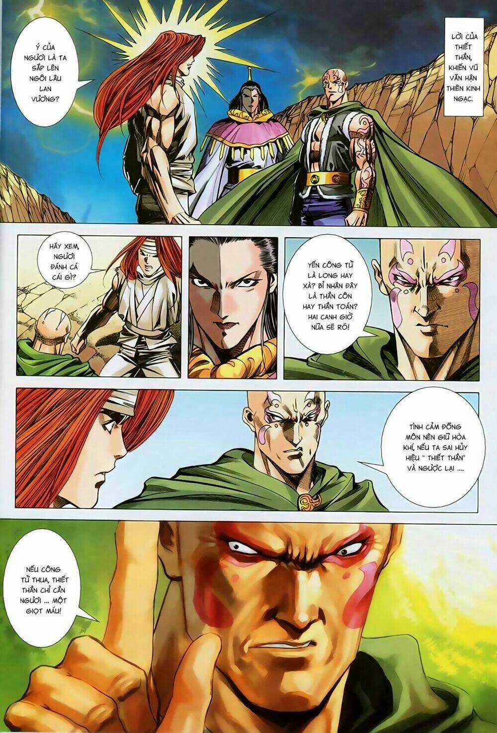 Song Hùng Kỳ Hiệp Chapter 259 trang 11