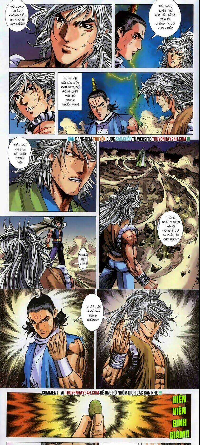 Song Hùng Kỳ Hiệp Chapter 261.5 trang 8