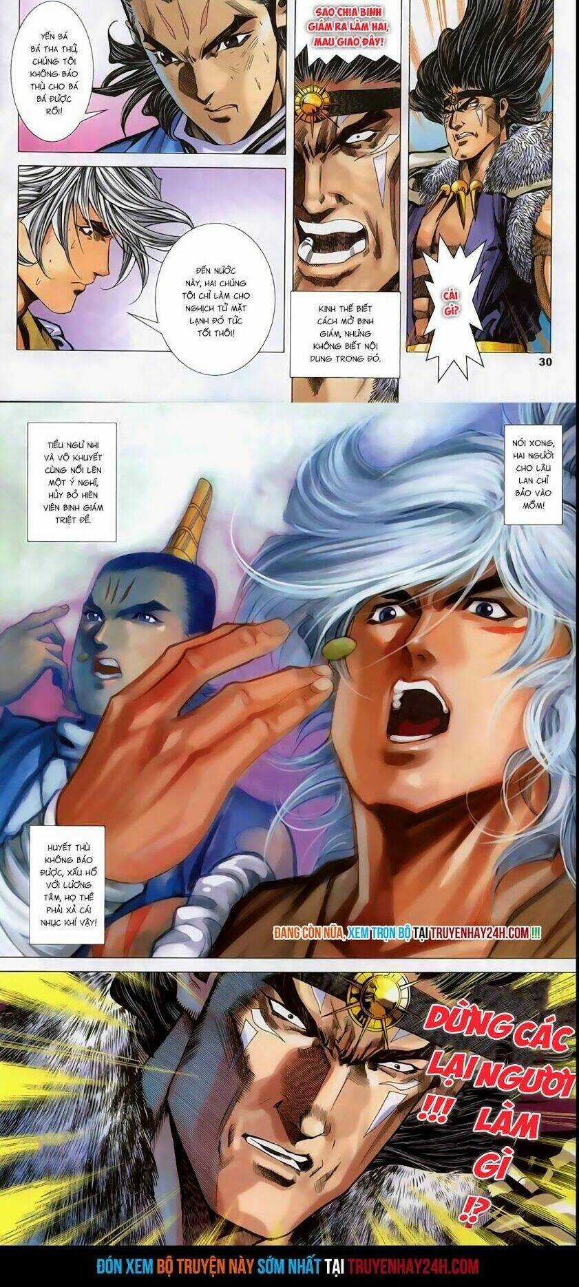 Song Hùng Kỳ Hiệp Chapter 261.5 trang 9