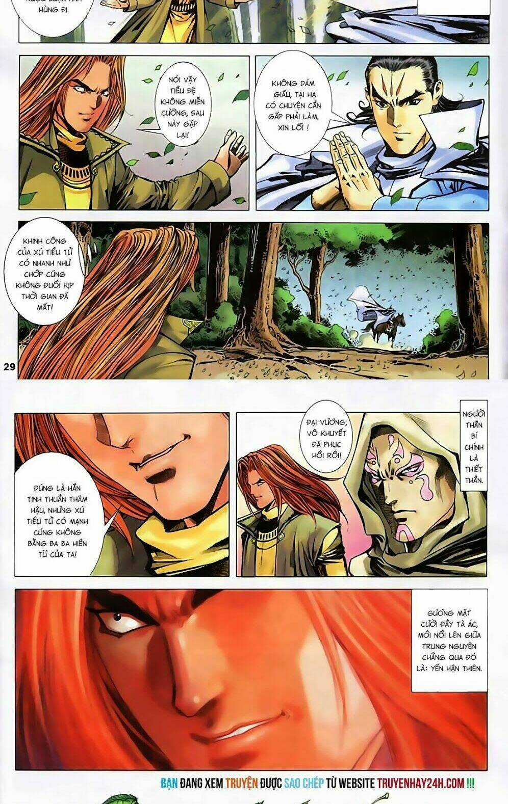 Song Hùng Kỳ Hiệp Chapter 263.5 trang 11