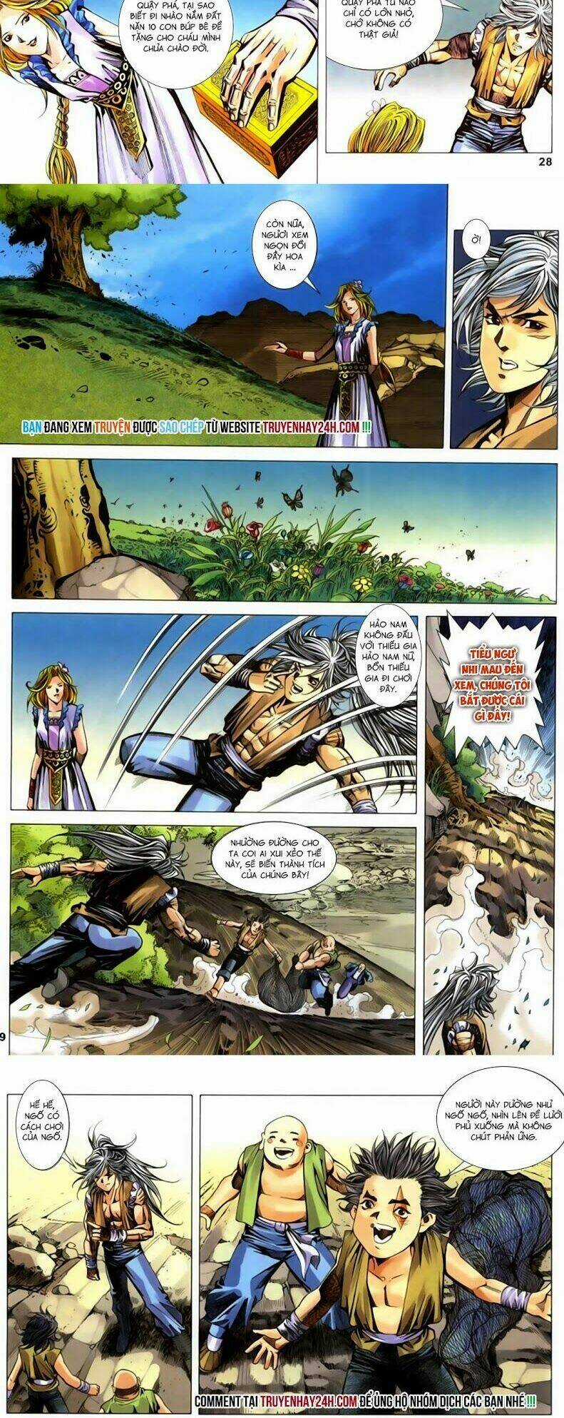 Song Hùng Kỳ Hiệp Chapter 264.5 trang 10