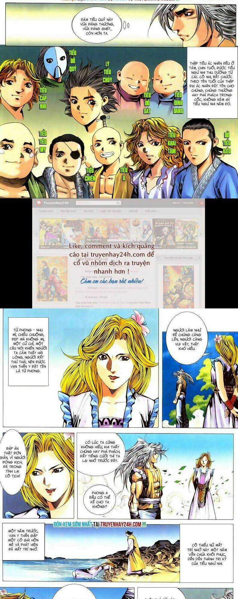 Song Hùng Kỳ Hiệp Chapter 264.5 trang 9