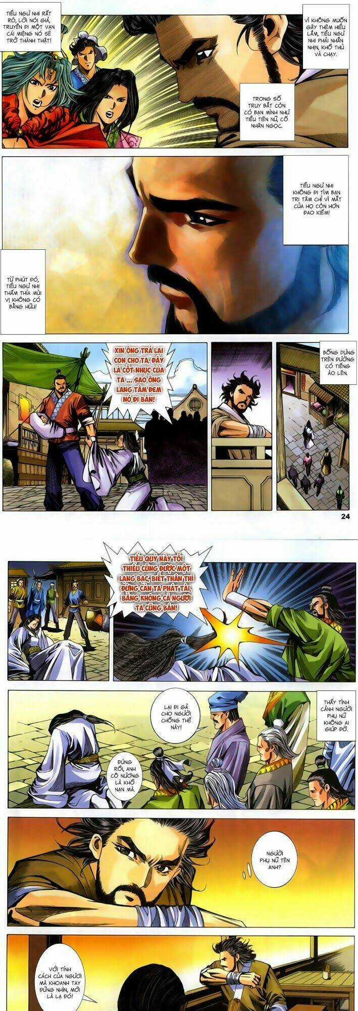 Song Hùng Kỳ Hiệp Chapter 266.5 trang 6