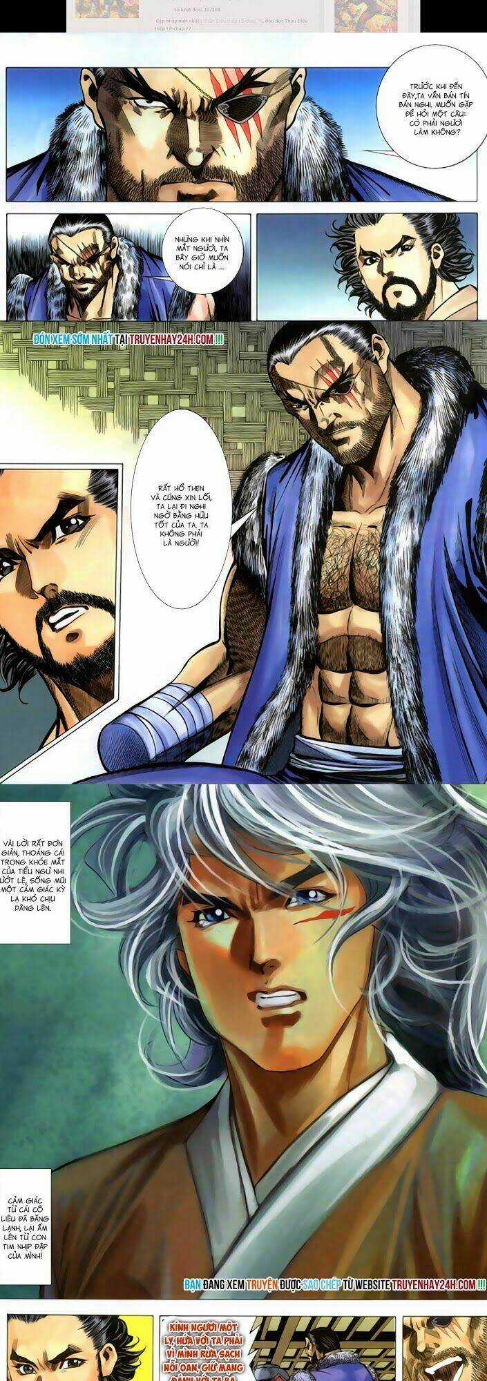 Song Hùng Kỳ Hiệp Chapter 266.5 trang 9