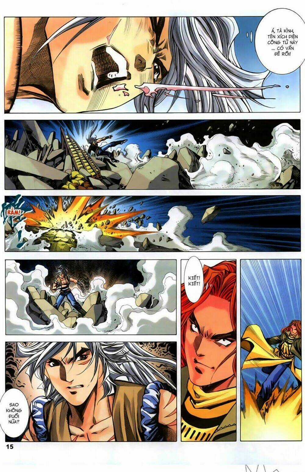 Song Hùng Kỳ Hiệp Chapter 266 trang 11