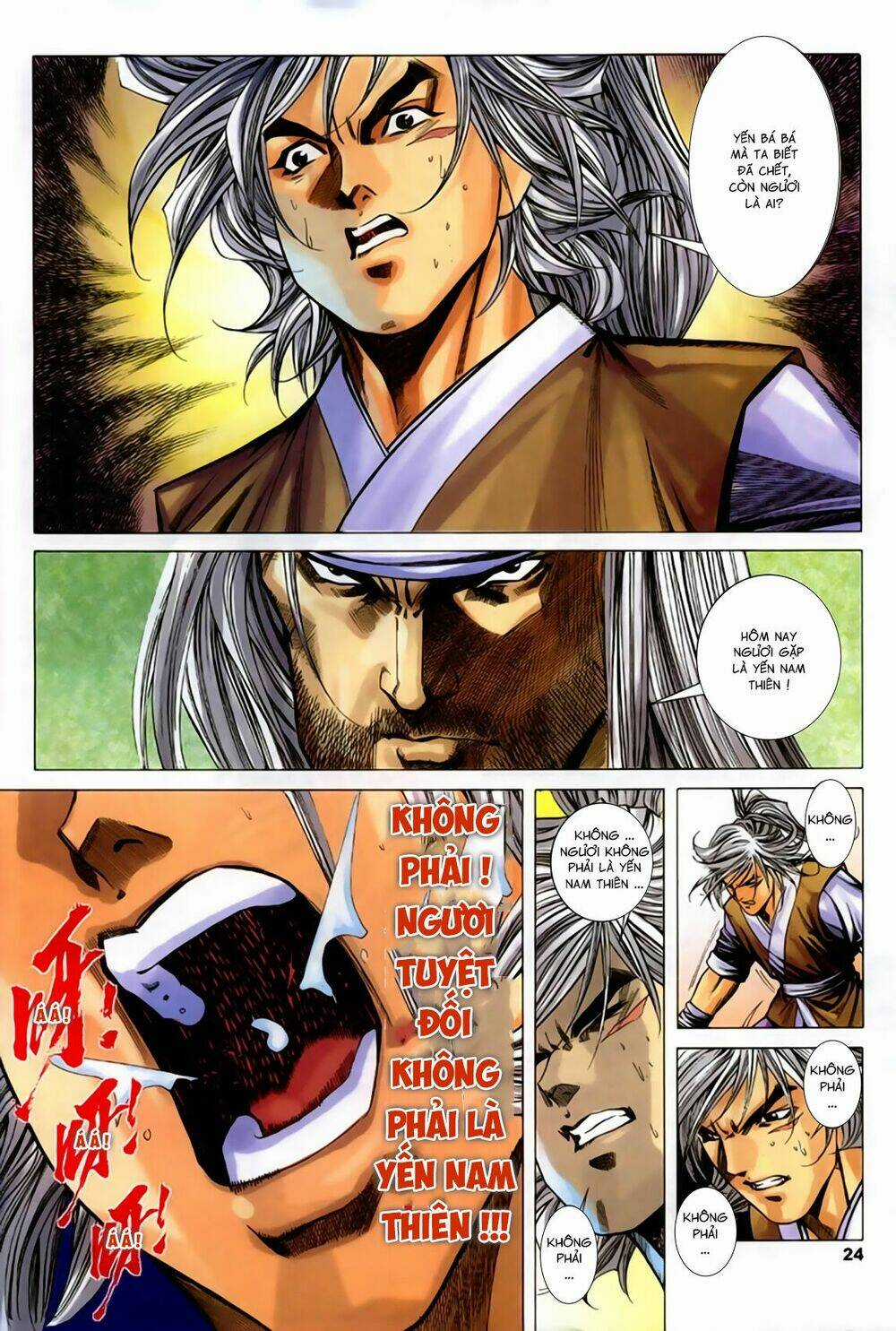 Song Hùng Kỳ Hiệp Chapter 267.5 trang 8