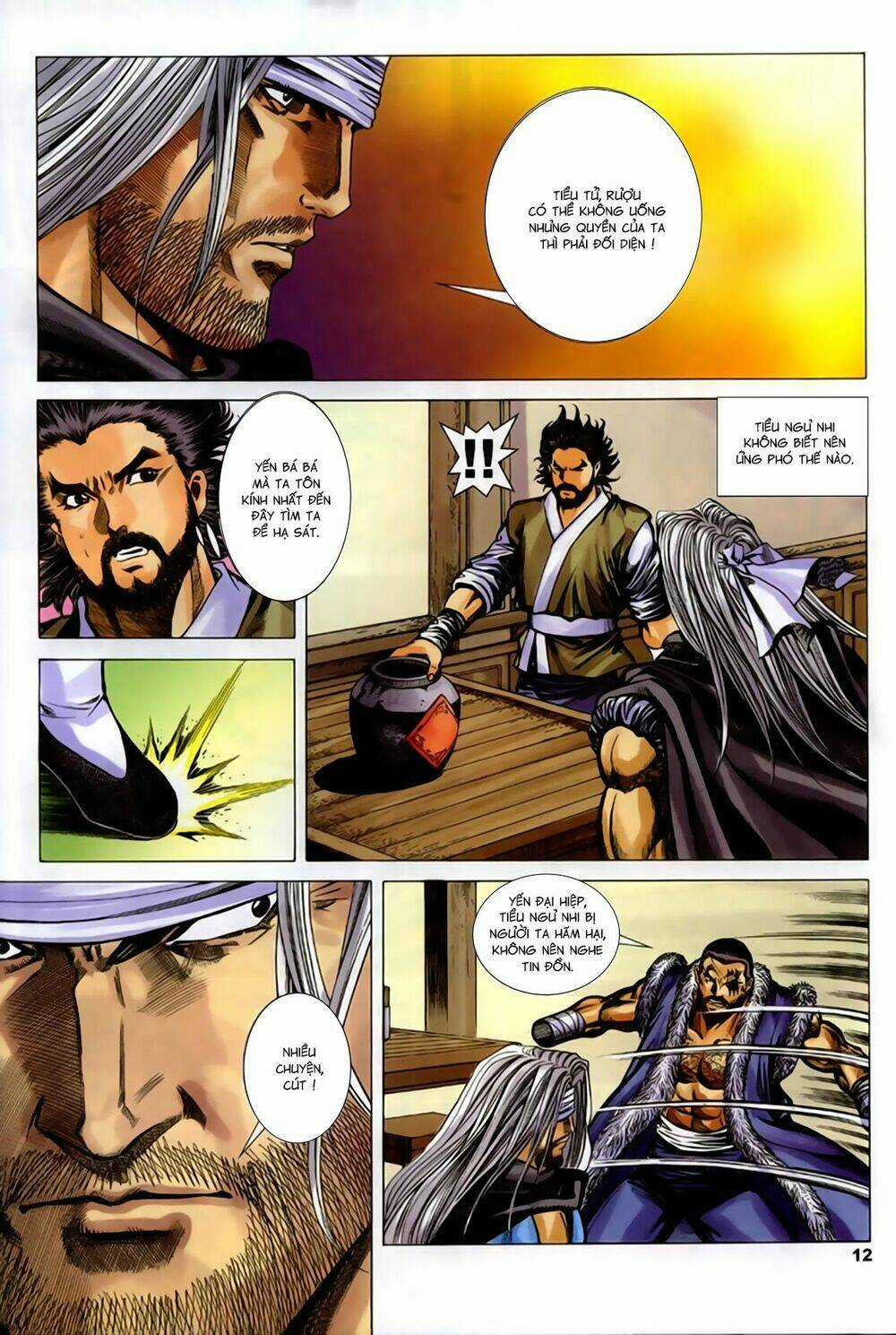 Song Hùng Kỳ Hiệp Chapter 267 trang 11