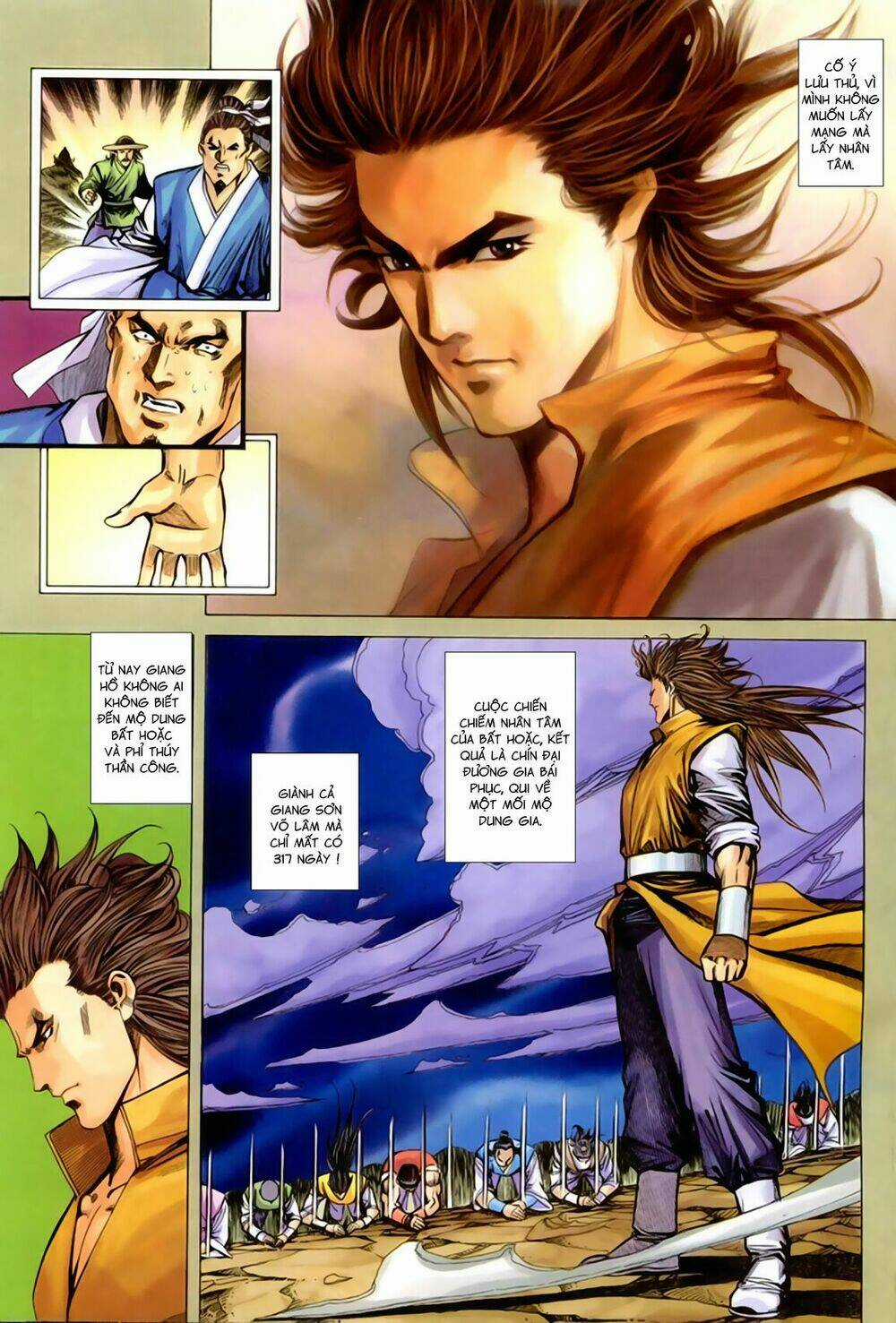 Song Hùng Kỳ Hiệp Chapter 267 trang 8