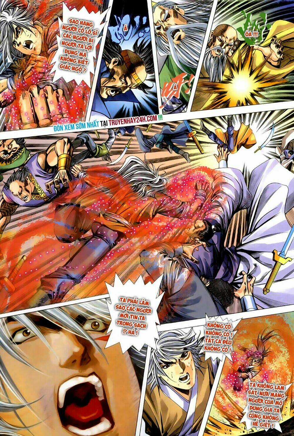 Song Hùng Kỳ Hiệp Chapter 268.5 trang 12