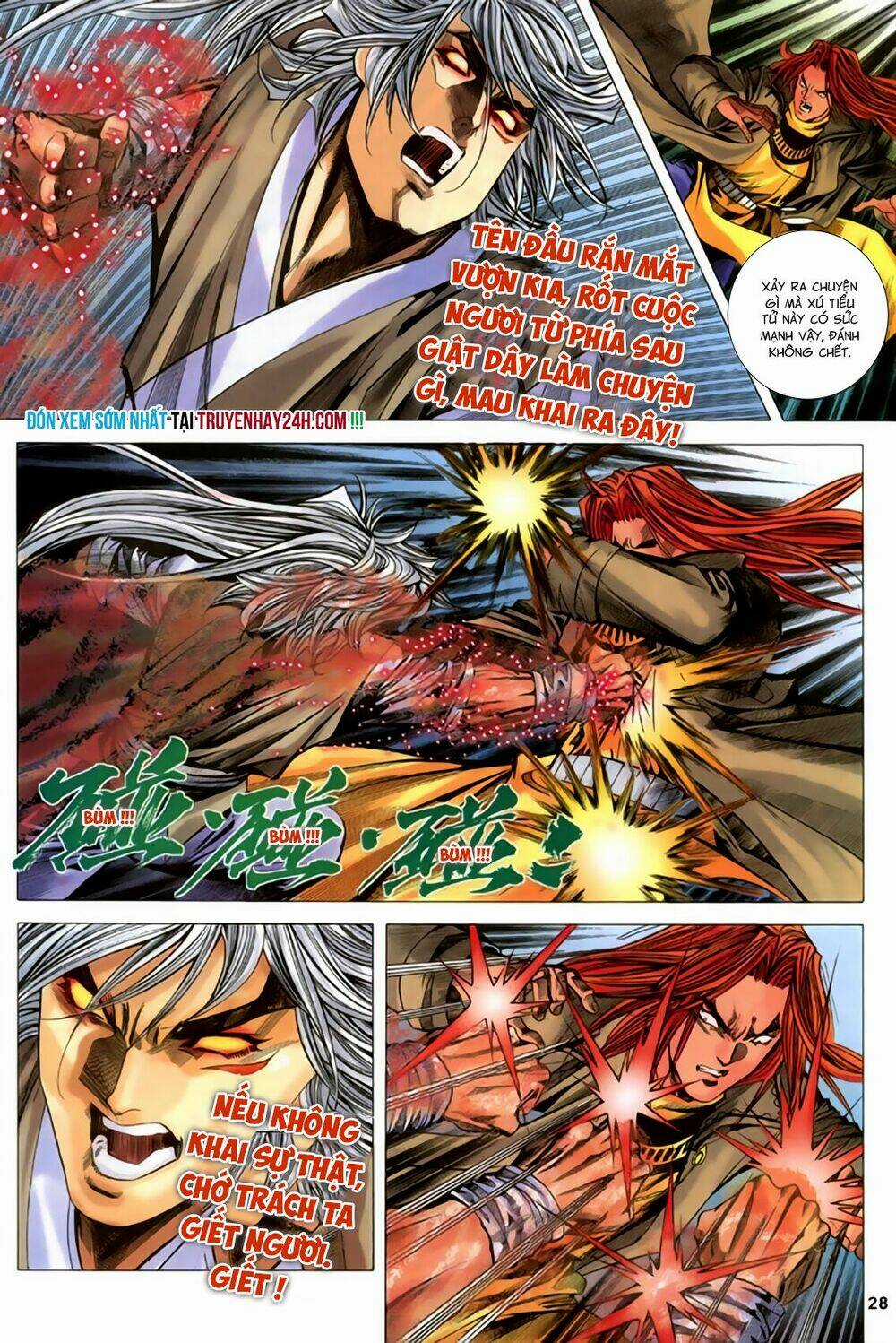 Song Hùng Kỳ Hiệp Chapter 269.5 trang 12