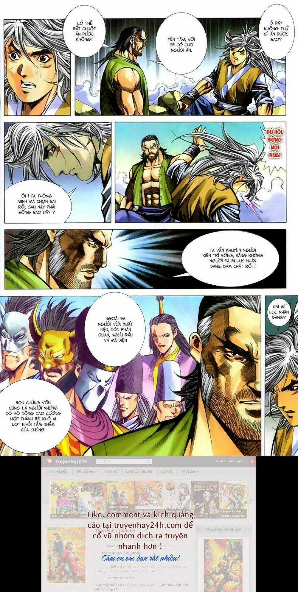 Song Hùng Kỳ Hiệp Chapter 273.5 trang 10