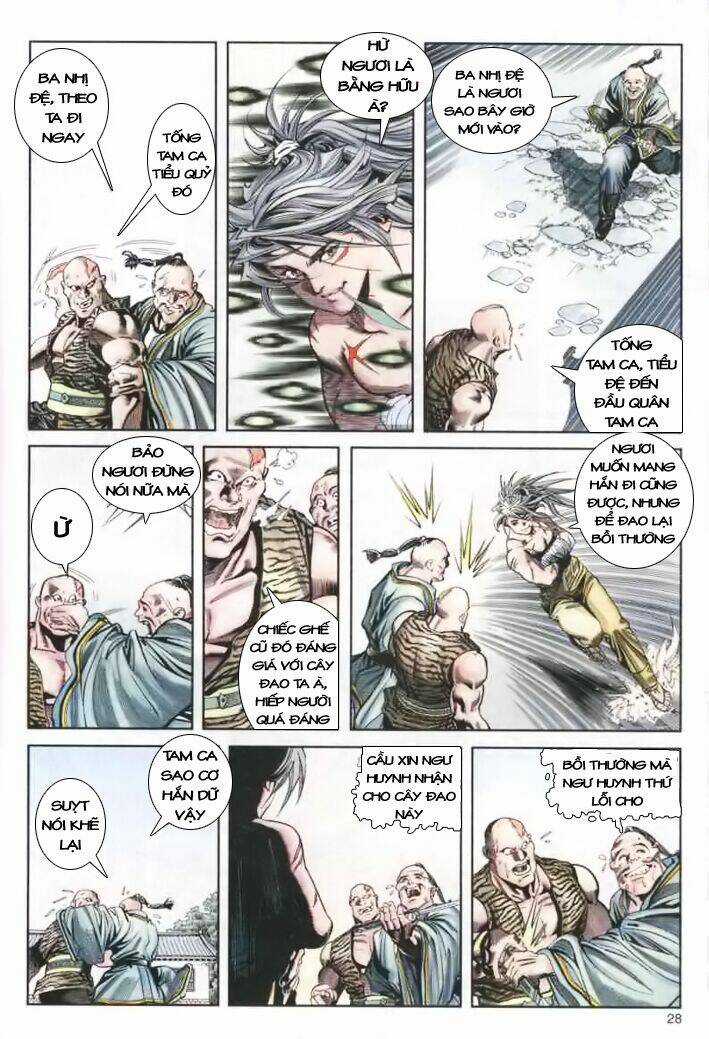 Song Hùng Kỳ Hiệp Chapter 3 trang 27