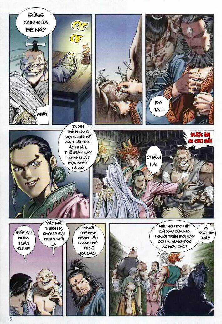 Song Hùng Kỳ Hiệp Chapter 3 trang 4