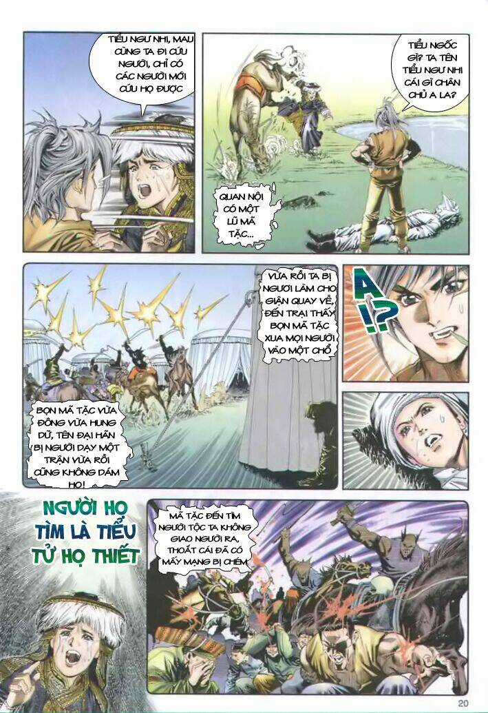 Song Hùng Kỳ Hiệp Chapter 5 trang 19