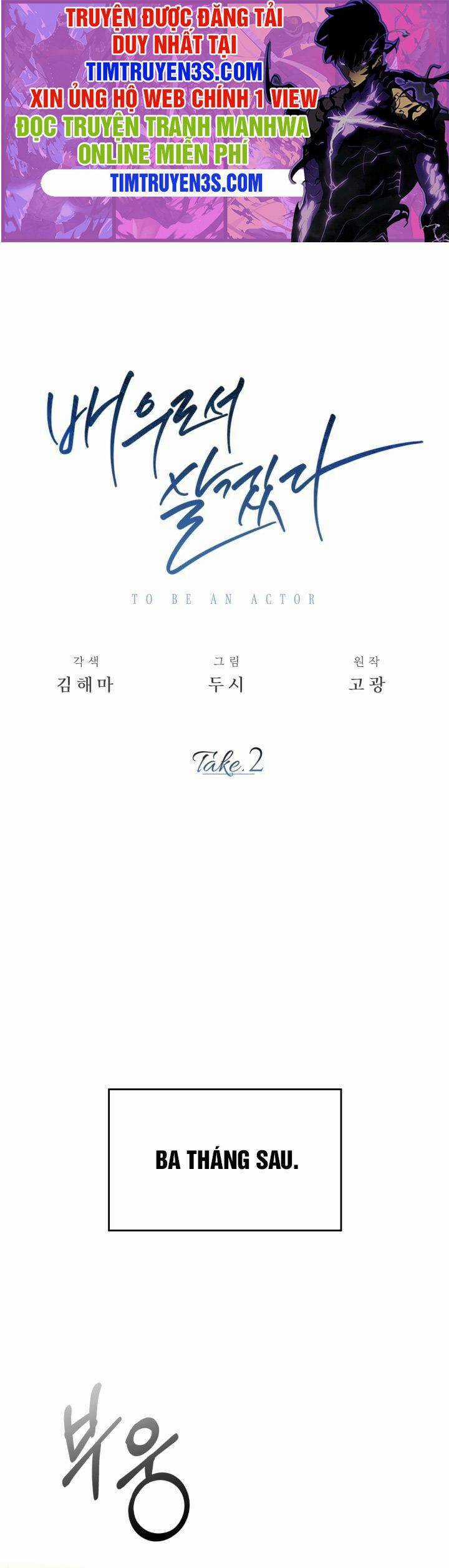 Sống Như Một Diễn Viên Chapter 2 trang 2