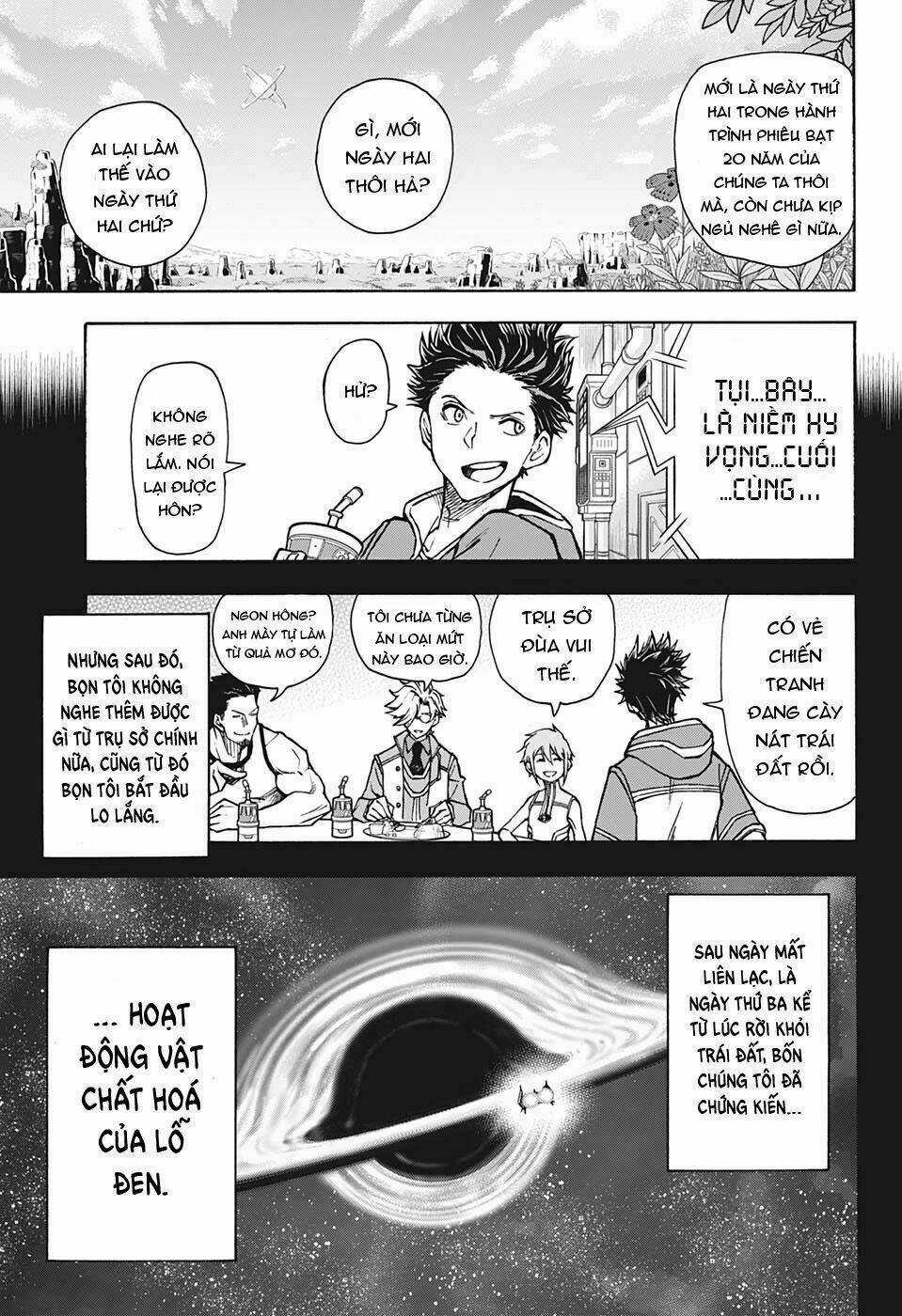 Sống Sót Ngoài Không Gian Chapter 1 trang 14