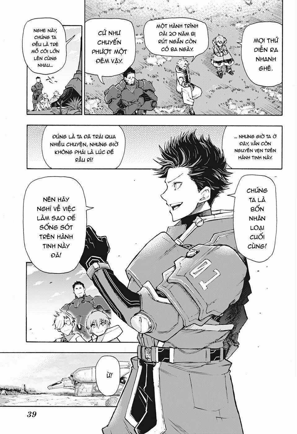 Sống Sót Ngoài Không Gian Chapter 1 trang 16
