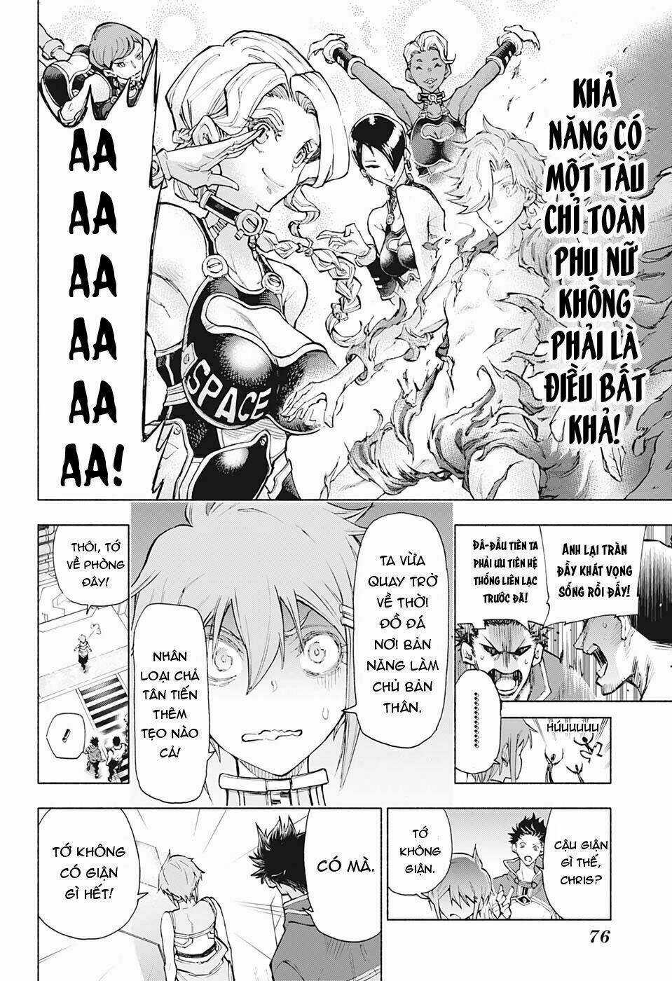 Sống Sót Ngoài Không Gian Chapter 1 trang 52